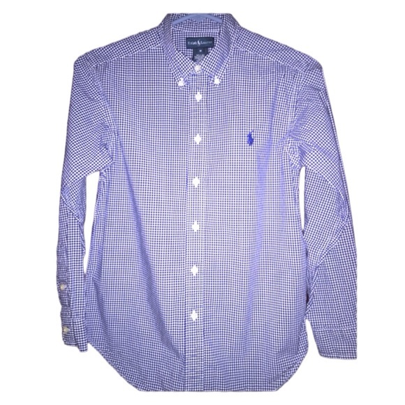 Ralph Lauren boys cotton poplin dress shirt size:M - Picture 1 of 3
